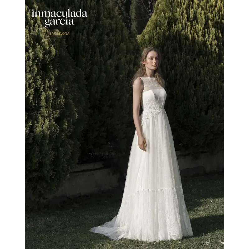 Army abito da sposa in Broccato