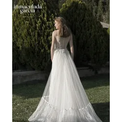 Army abito da sposa in Broccato