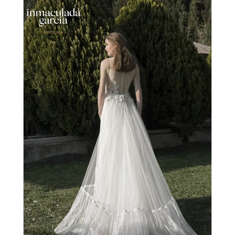 Army abito da sposa in Broccato