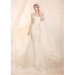 Esplora L'eleganza di Odelette: Sirena sposa